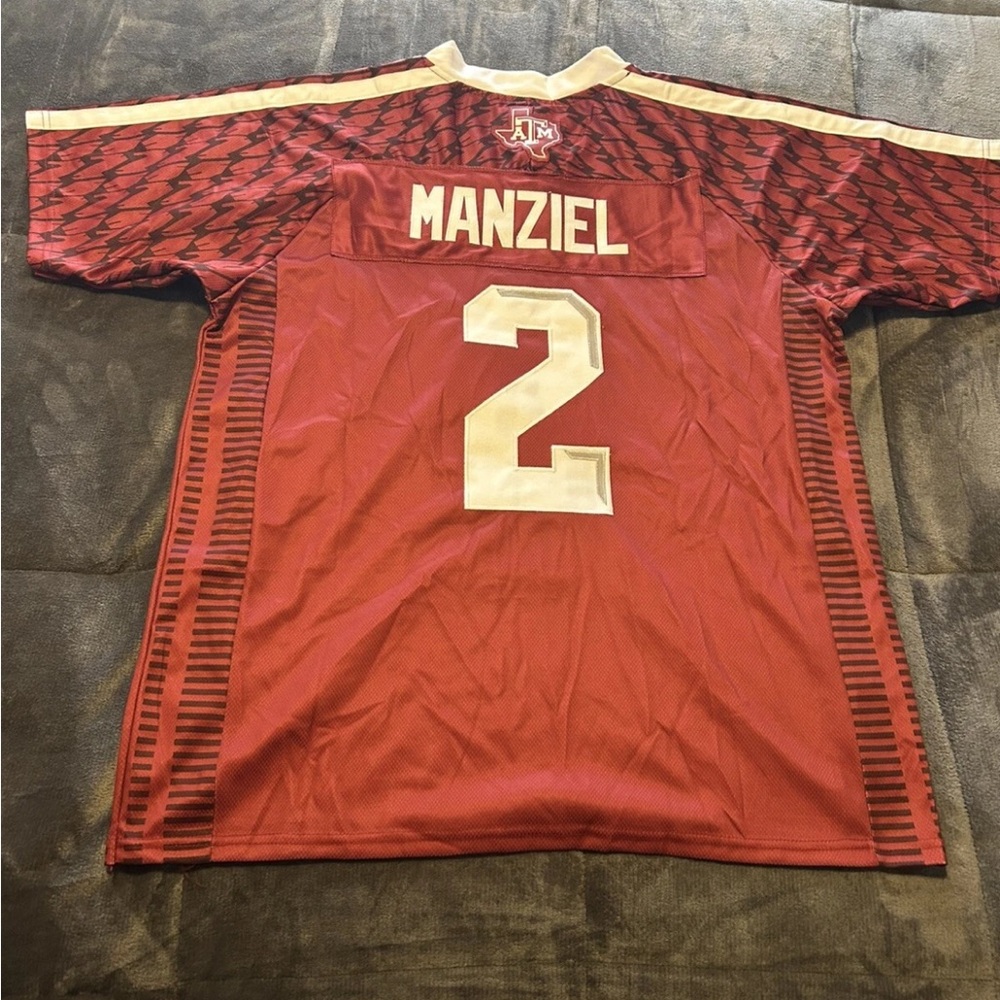 Brand New Johnny Manziel Jersey Texas A&M Aggies ADULT Stitched